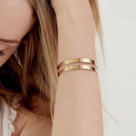 Personalized Custom made 18k Gold Bracelets Bangle - Picture 3 of 12